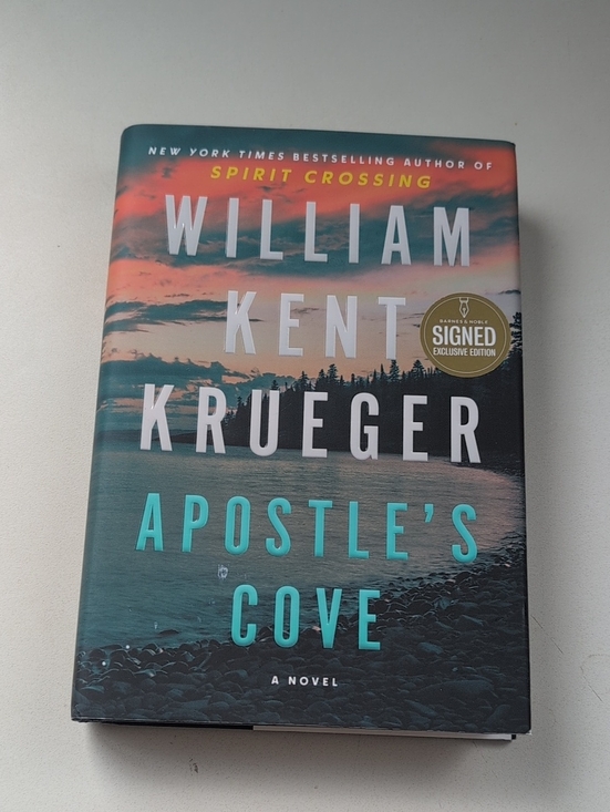 Barnes & Noble Other - Barnes & Noble Signed Hardcover - Teal, Coral & Black Coastal Cover